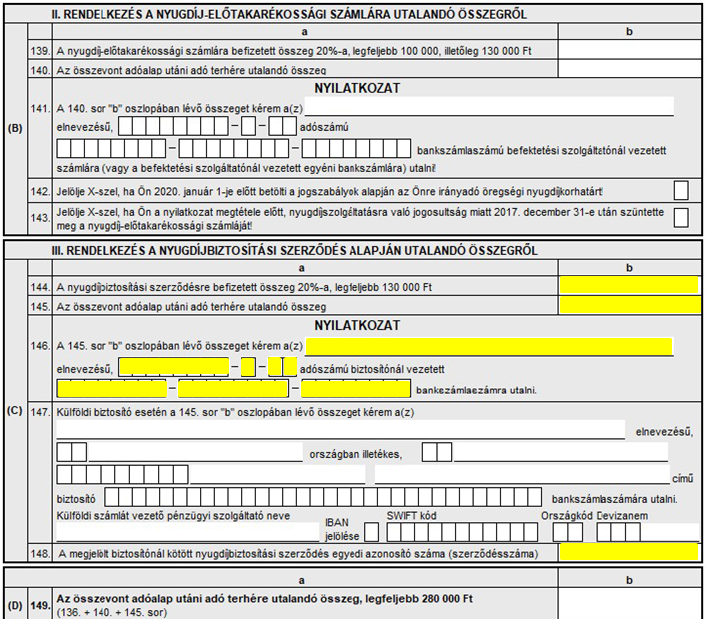 szja szja kitöltés hír